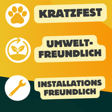 Lade das Bild in den Galerie-Viewer, Katzen Kratzturm aus robustem Holz - Stilvoller Kratzspass für Deine Katze