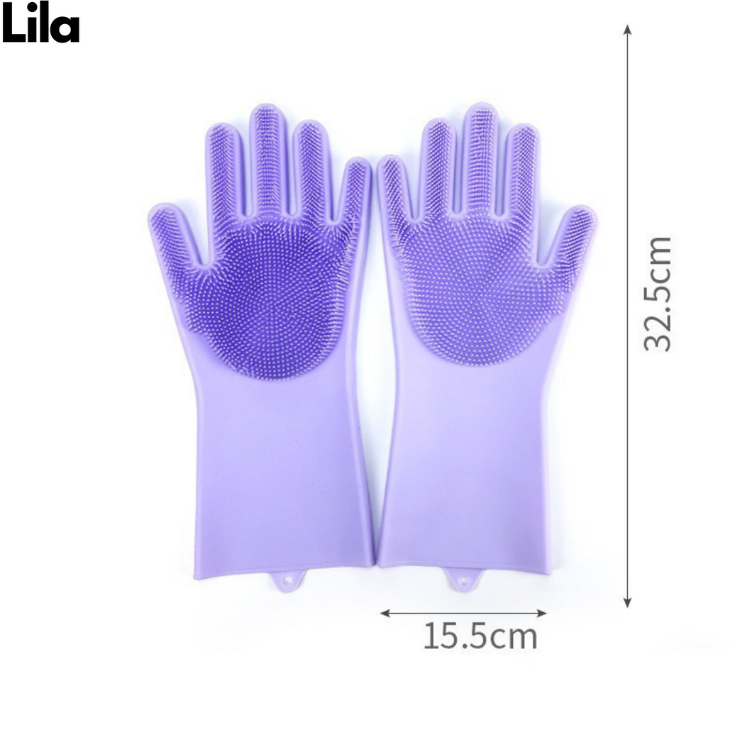 Silikon-Reinigungshandschuhe - praktisch, hygienisch, einfach