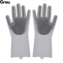 Lade das Bild in den Galerie-Viewer, Silikon-Reinigungshandschuhe - praktisch, hygienisch, einfach
