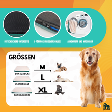 Lade das Bild in den Galerie-Viewer, Orthopädisches Hundebett mit Memoryschaum – für mehr Komfort und Wohlbefinden
